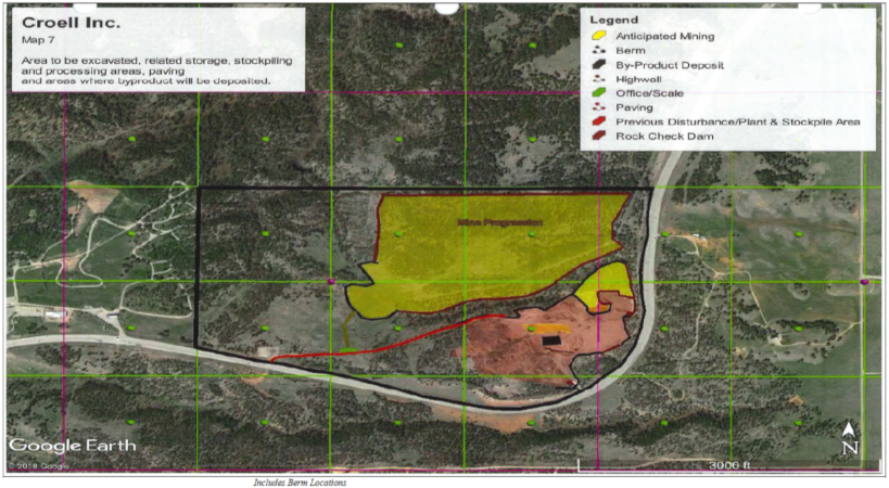 Proposed Expansion from Croell Application